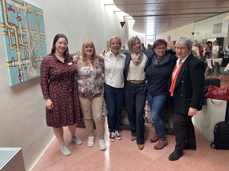 Lisa Wieland, Susanna Halter, Ursula Gasser, Uta Stricker, Marlis Hufenus, Yvonne Greber